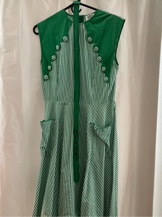 Unique Vintage Dresses & Skirts - Unique Vintage Retro Dress with Belt size S